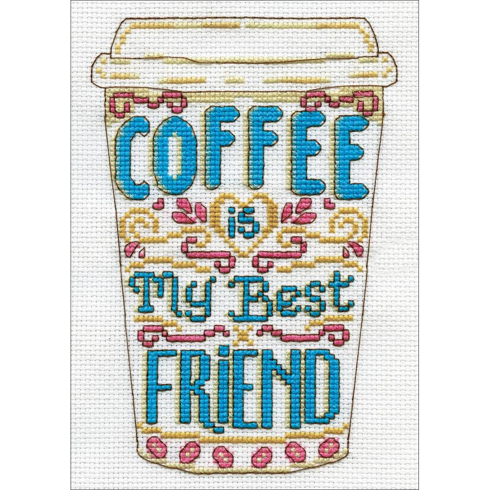 Coffee Counted Cross Stitch Kit